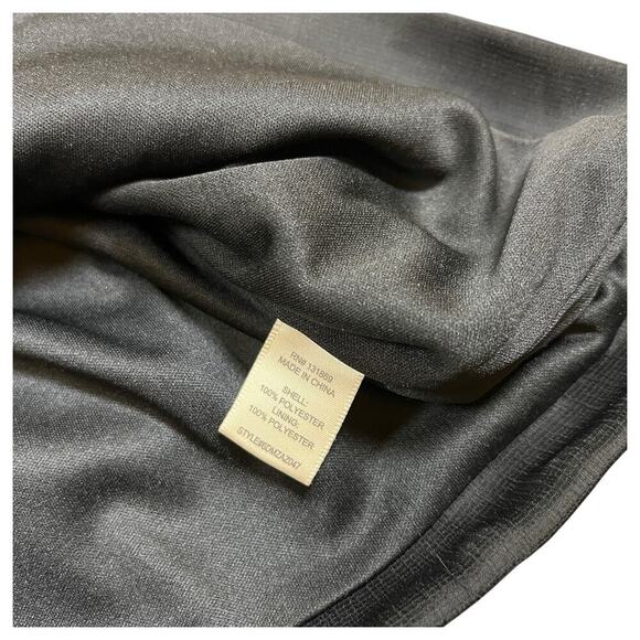 Thirty Thirty Mini Short Black Dress Satin Bow Front Party Semi Formal Strapless - Picture 3 of 7